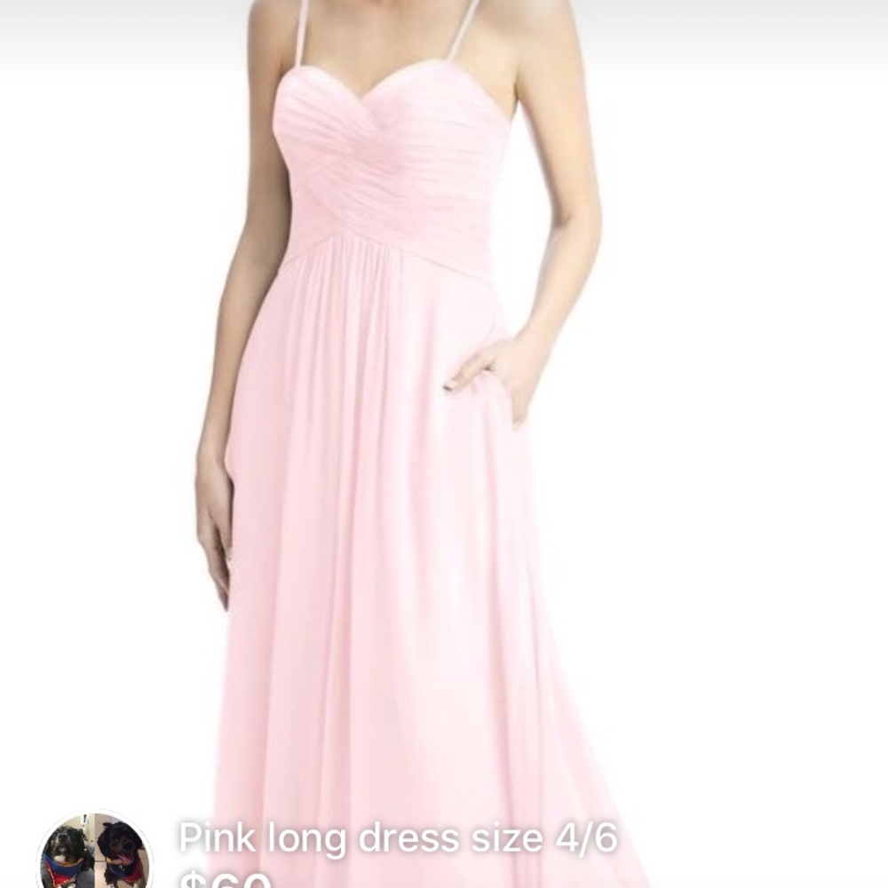 Beautiful blushing pink gown Size 4/6